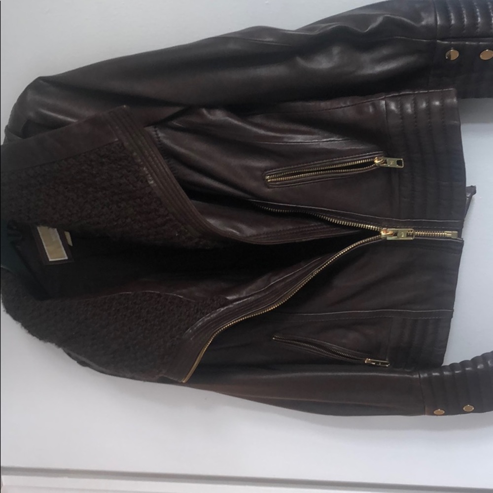 Leather jacket